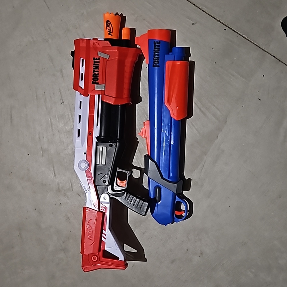 Fortnite TS blaster and SG blaster nerf gun bundle
